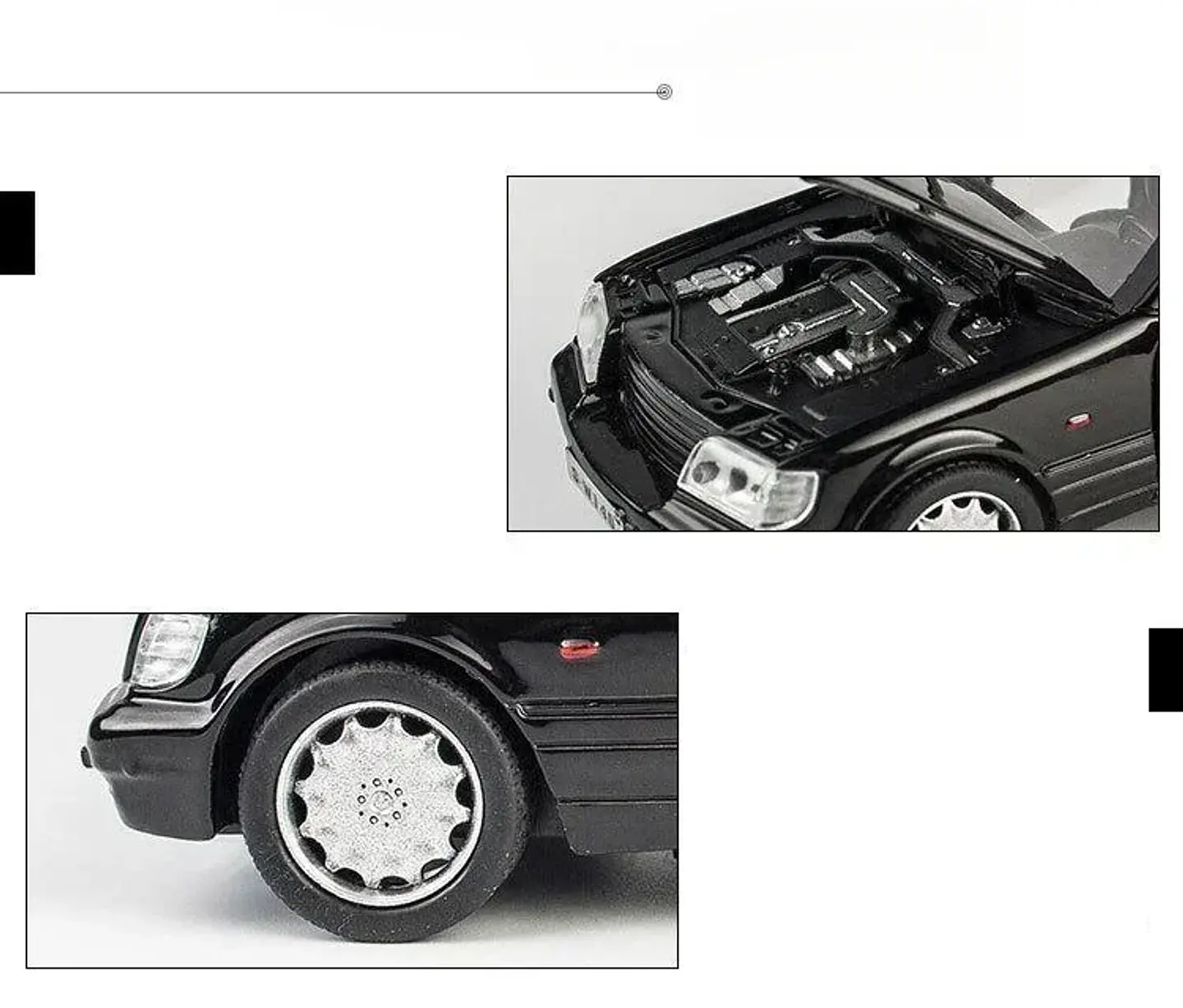 1:32 Diecast Classic Luxury Sedan Model 10