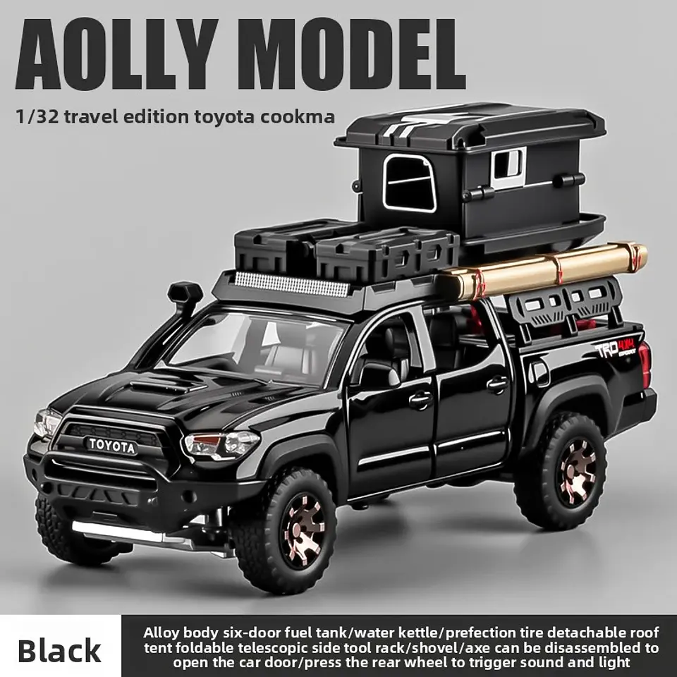 1:24/1:32 Diecast Off-Road Pickup Truck Model 8