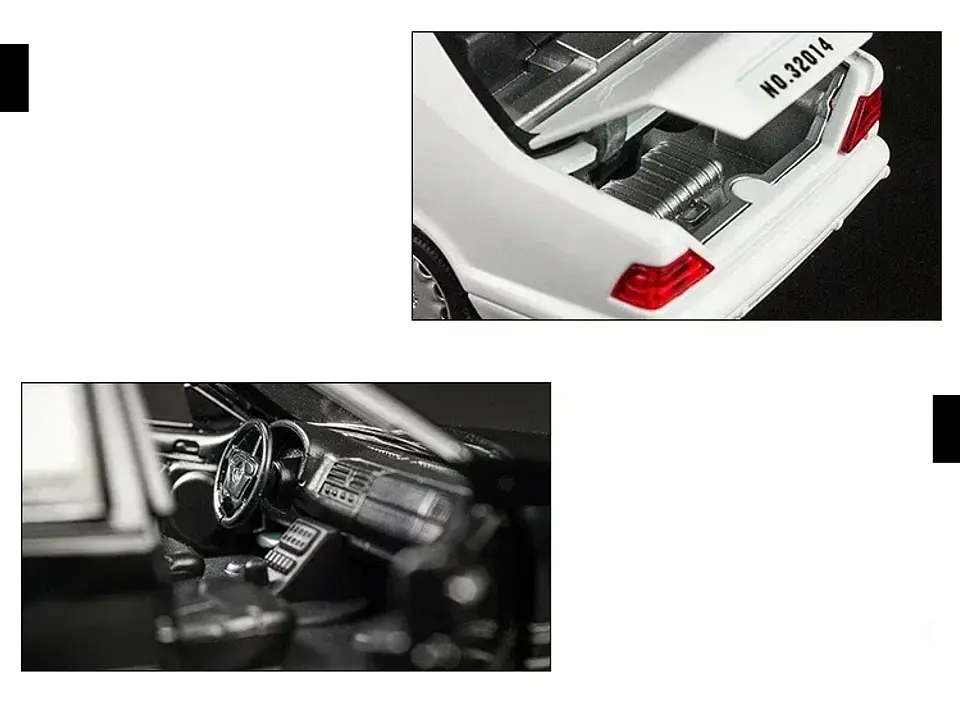 1:32 Diecast Classic Luxury Sedan Model 11