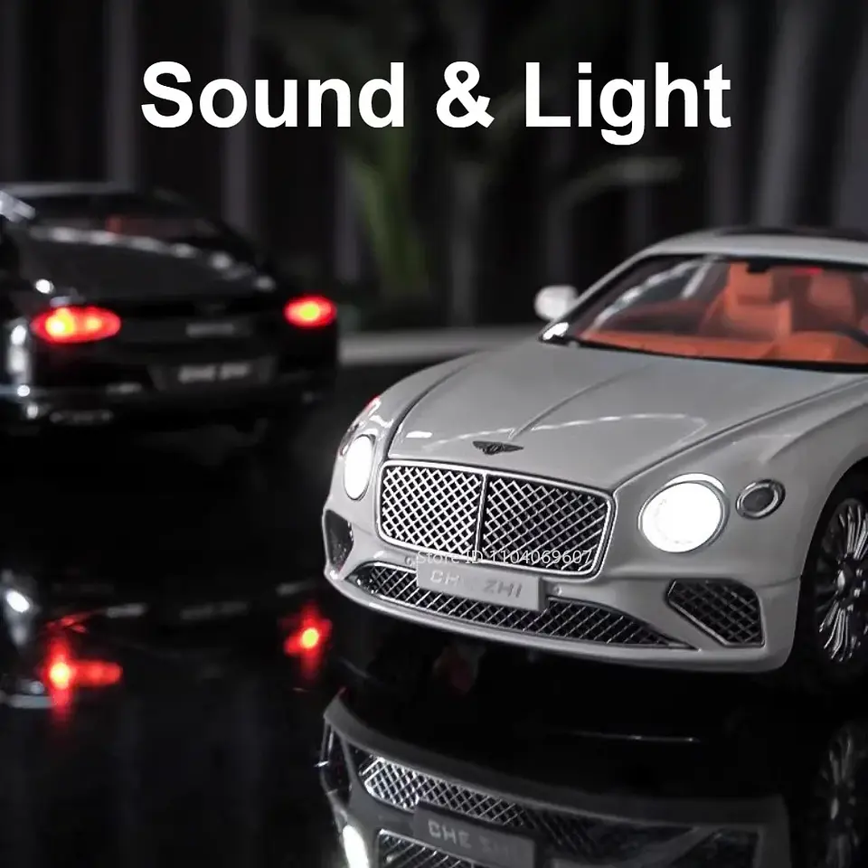 1:24 Diecast Luxury Coupe Model – Sound & Light 3