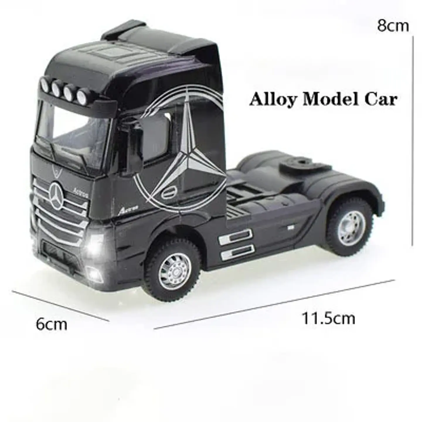 1:50 Diecast Container Truck Model – Sound & Light 7