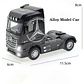 1:50 Diecast Container Truck Model – Sound & Light - thumbnail 7