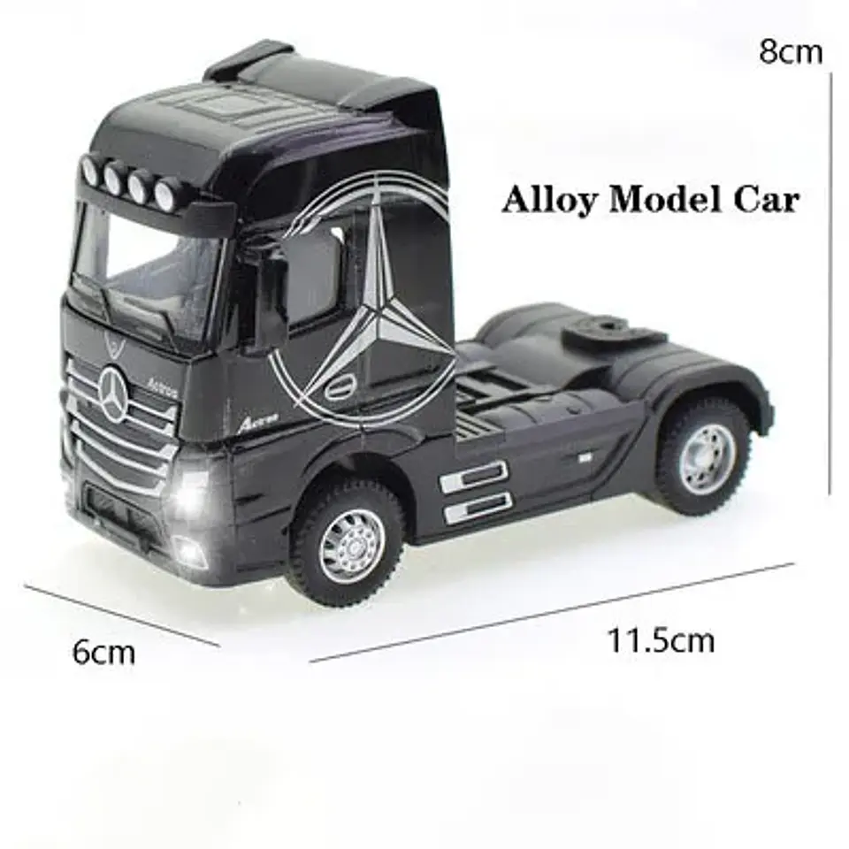 1:50 Diecast Container Truck Model – Sound & Light 7