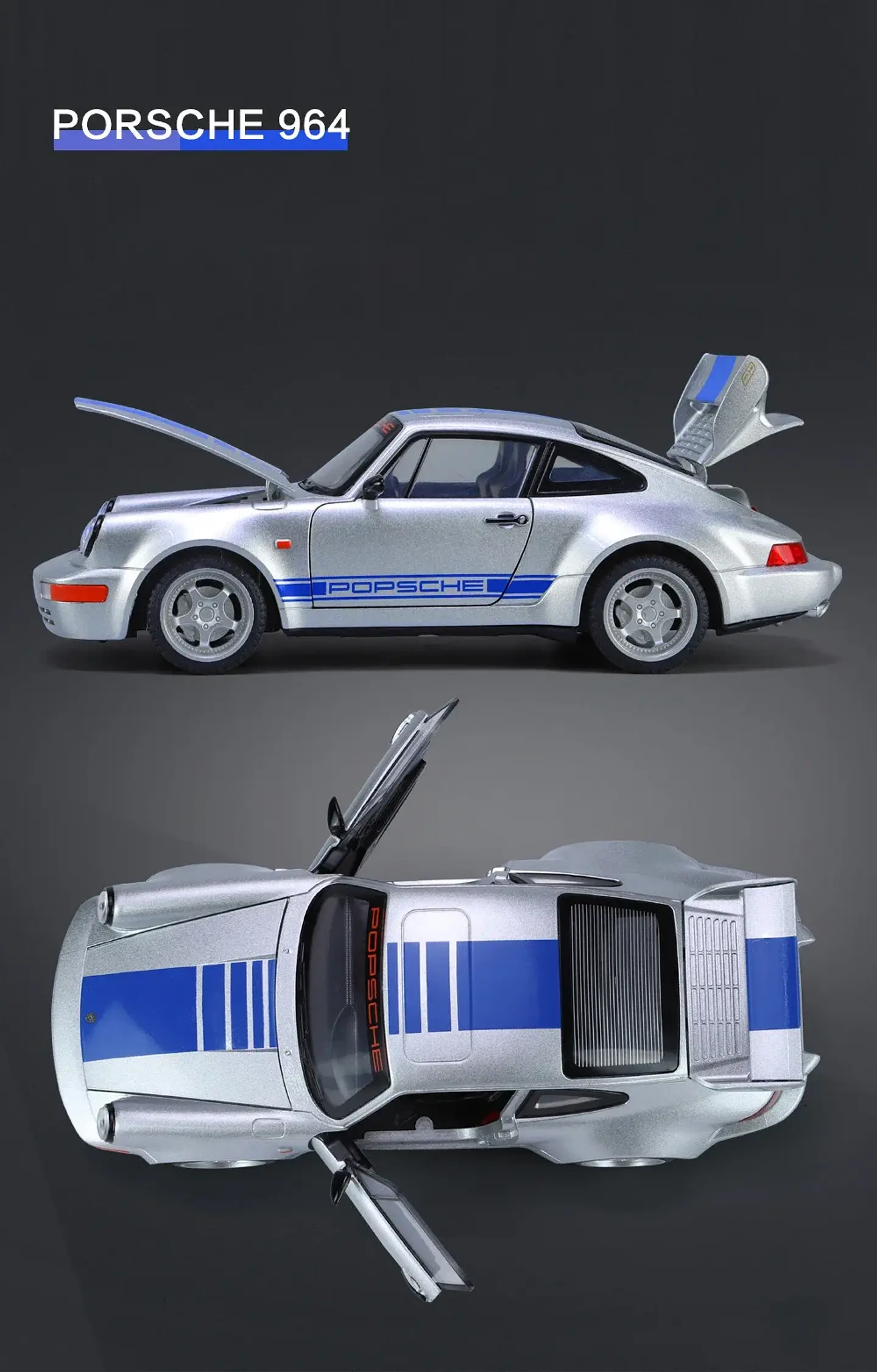 1:24 Diecast Classic Sports Car Model 15