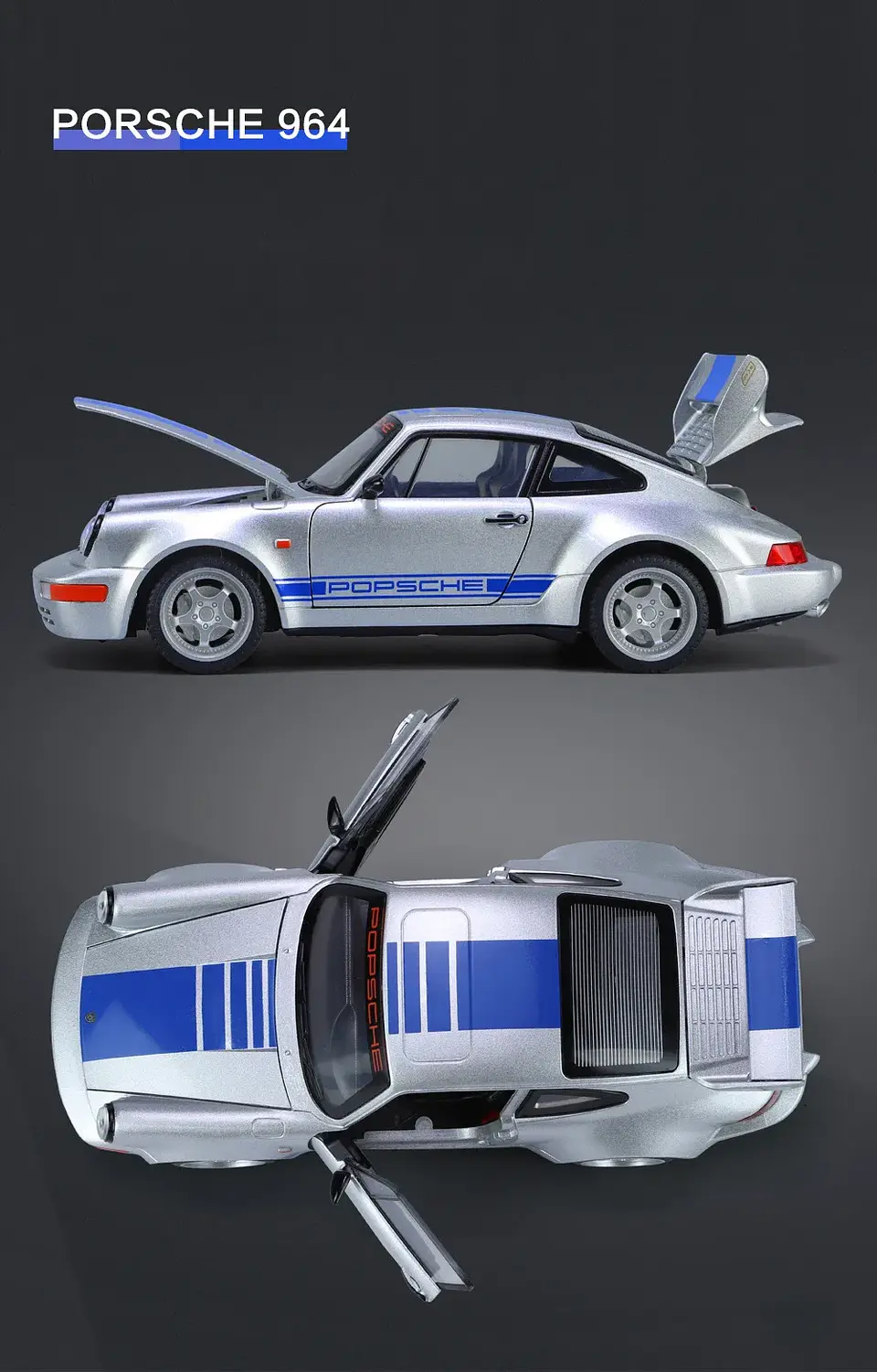1:24 Diecast Classic Sports Car Model 15