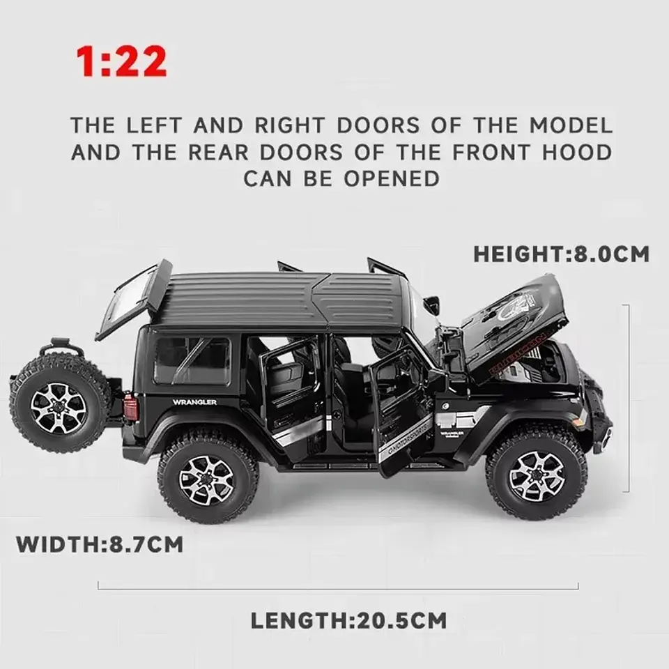 1:22 Diecast Off-Road SUV Model 4