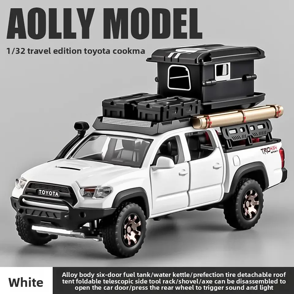 1:24/1:32 Diecast Off-Road Pickup Truck Model 10