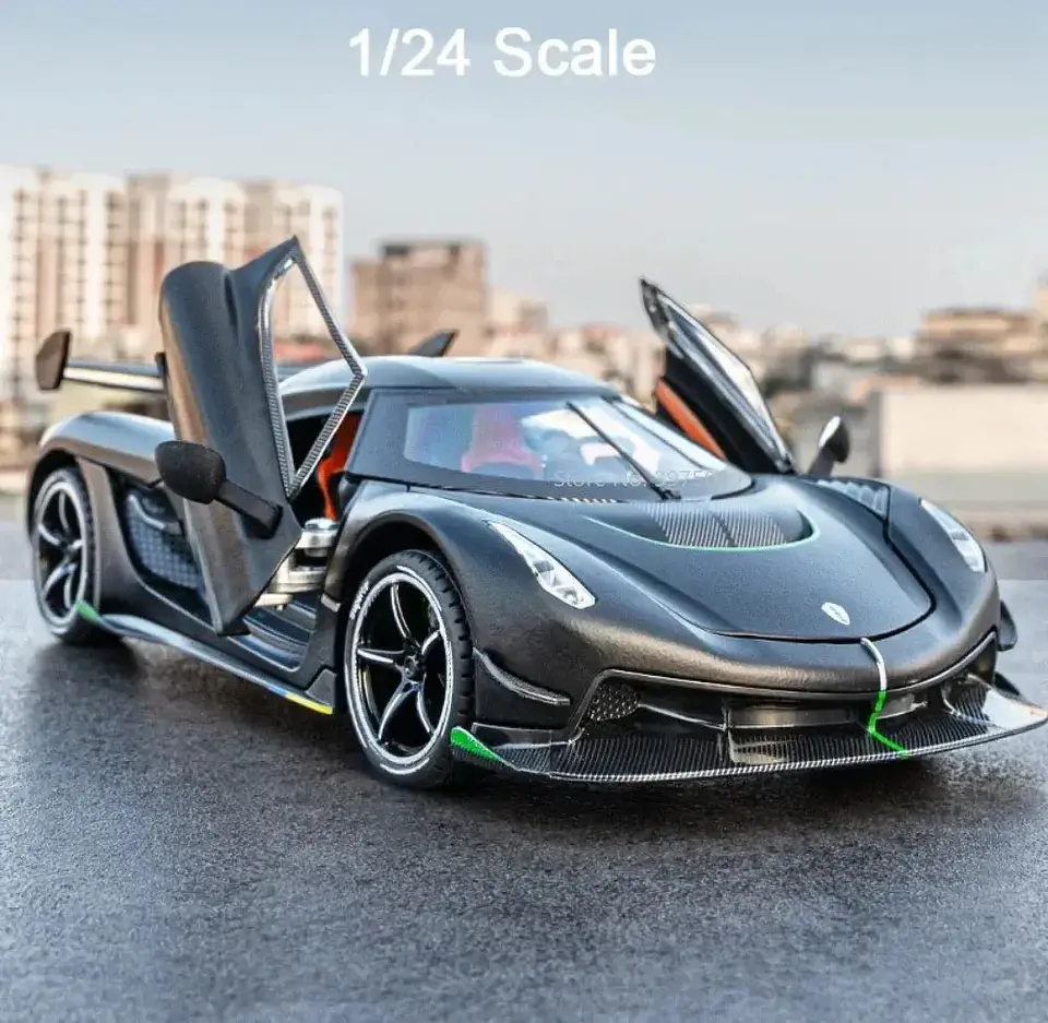 1:24 Diecast Supercar Model – 4 Opening Doors 8