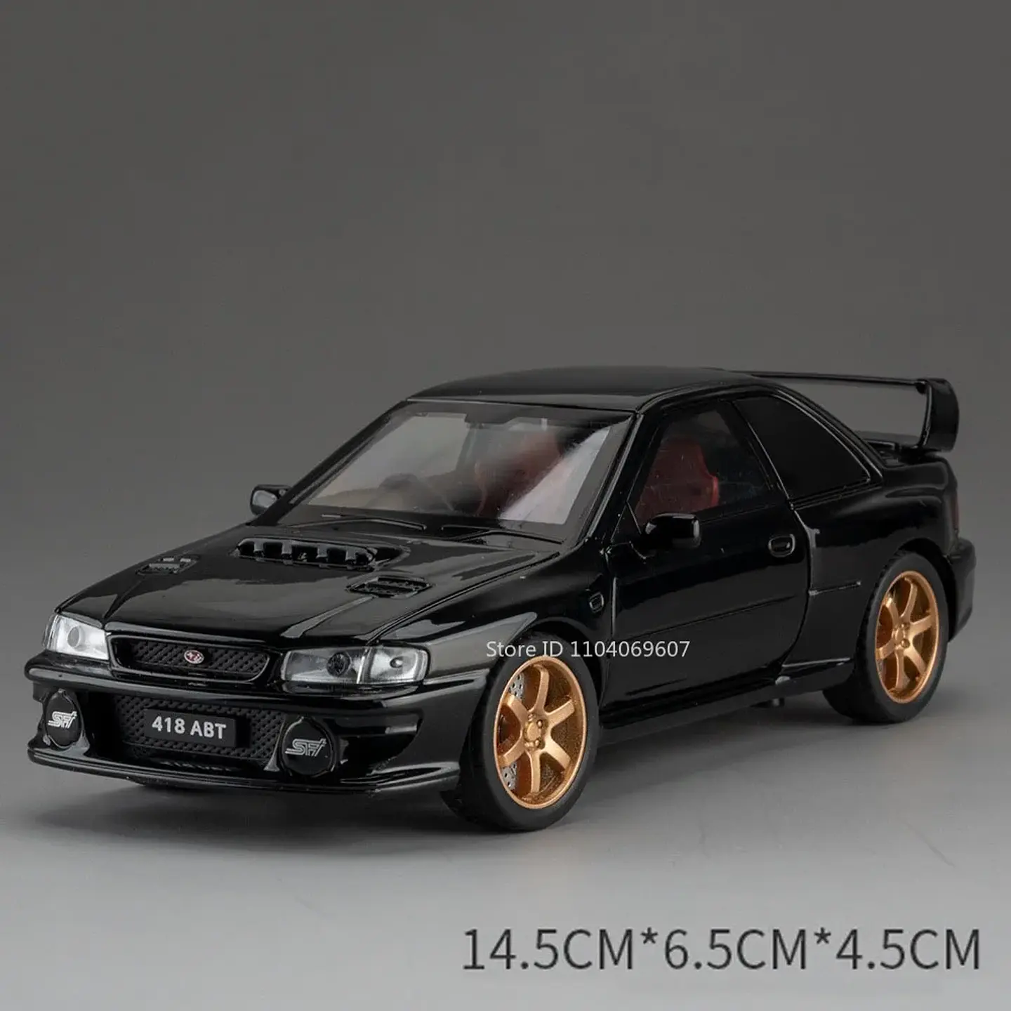 1:32 Diecast Rally Sports Car Model 6