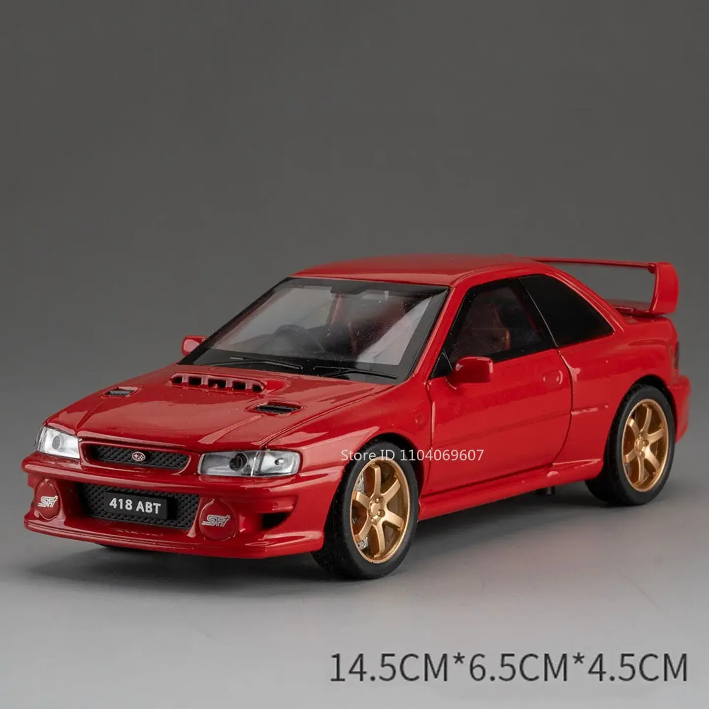 1:32 Diecast Rally Sports Car Model 7