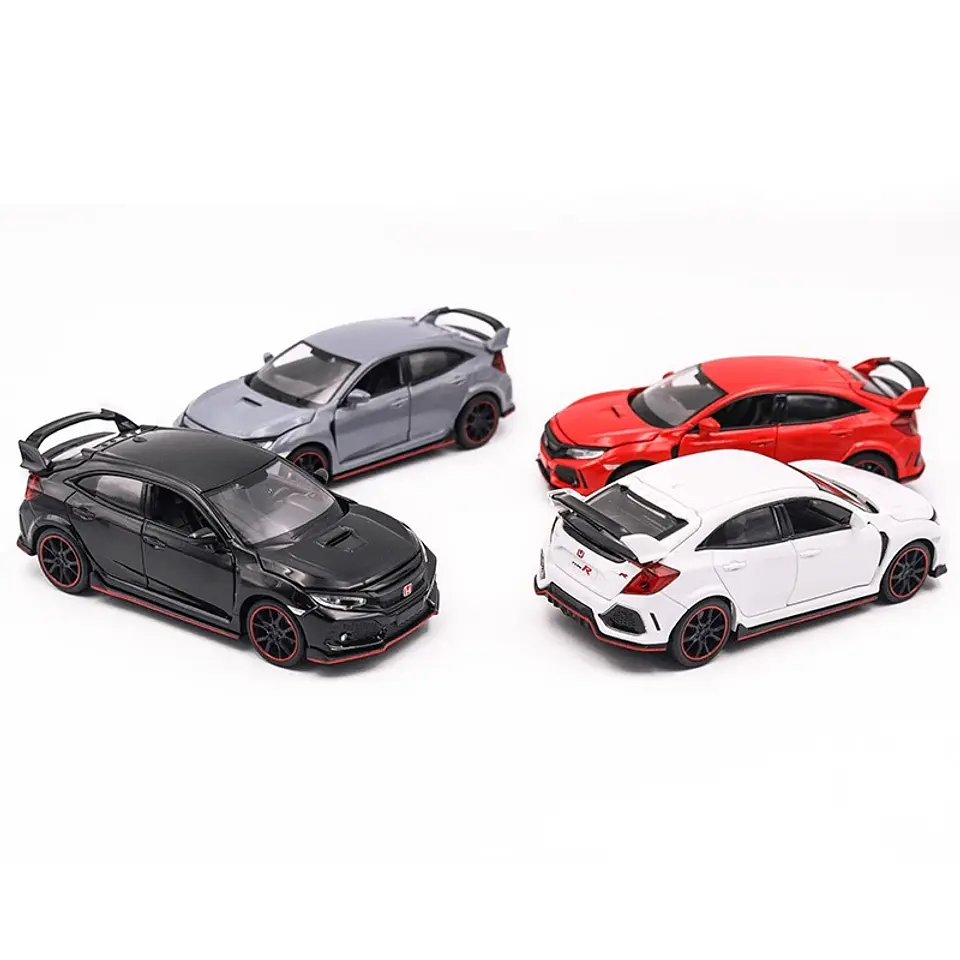 1:32 Diecast Rally Hatchback Model – Sound & Light 5