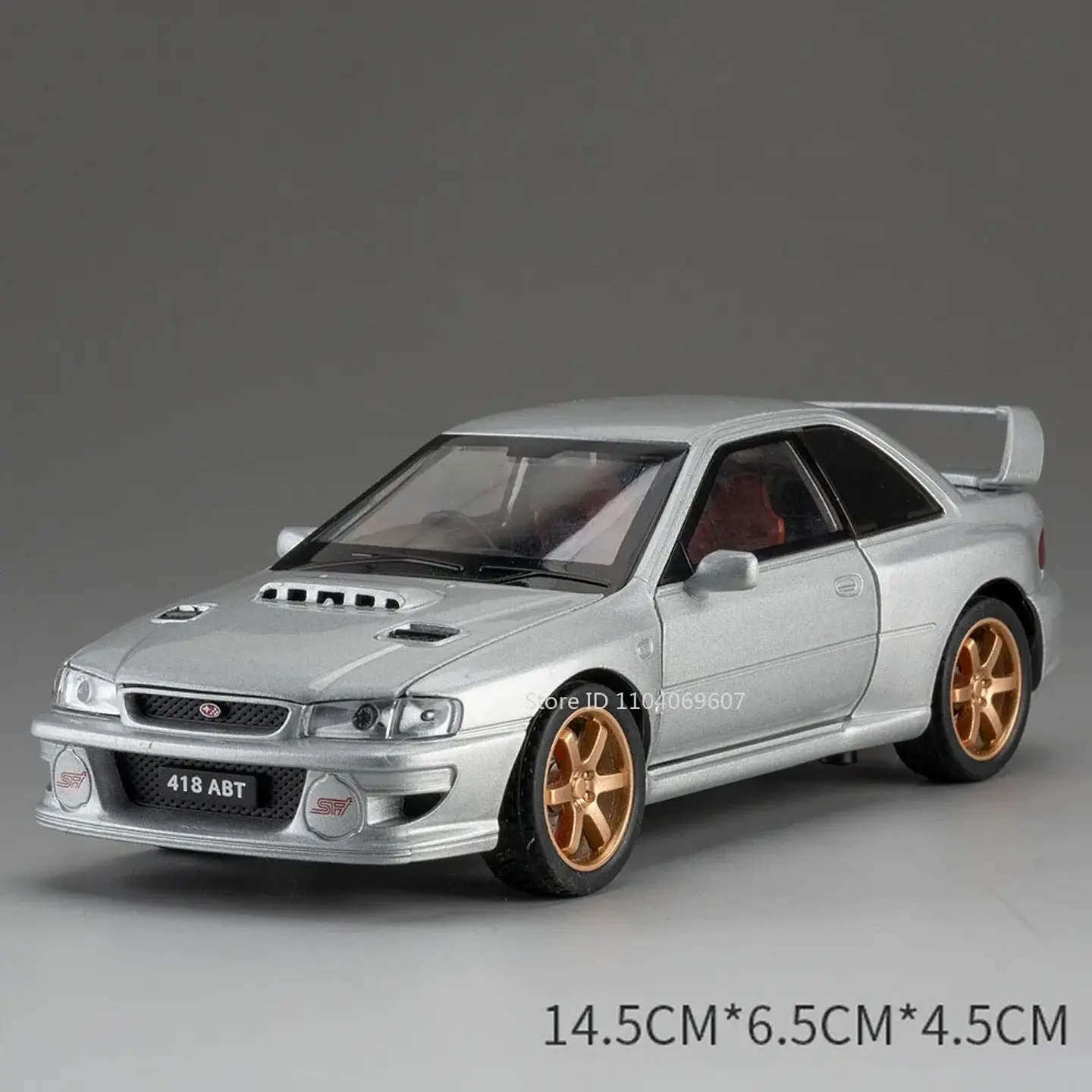 1:32 Diecast Rally Sports Car Model 8