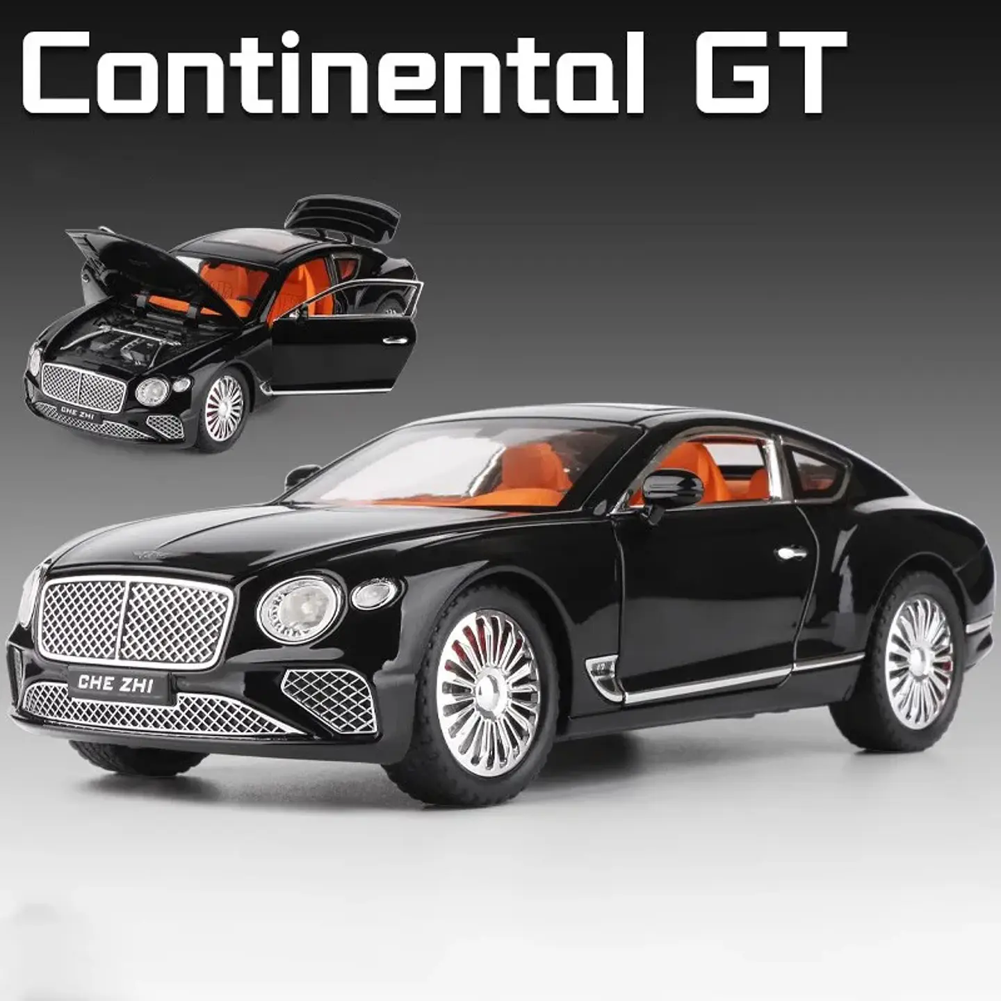 1:24 Diecast Luxury Coupe Model – Sound & Light 9