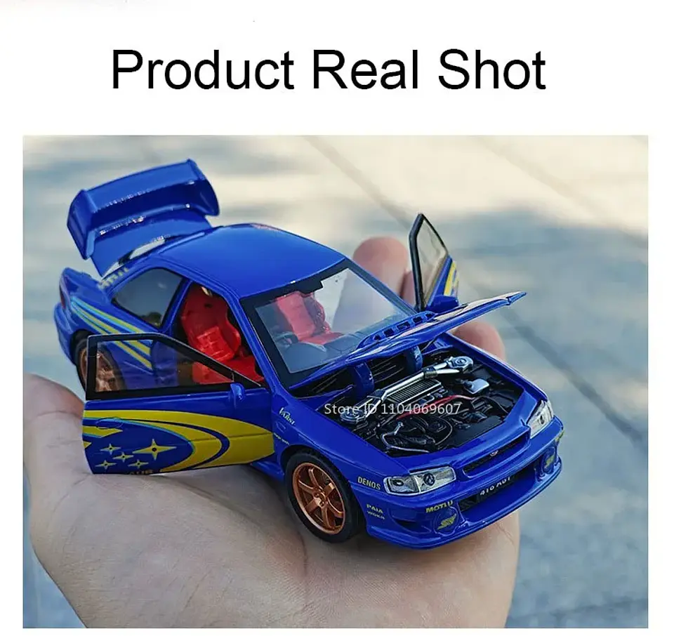 1:32 Diecast Rally Sports Car Model 12