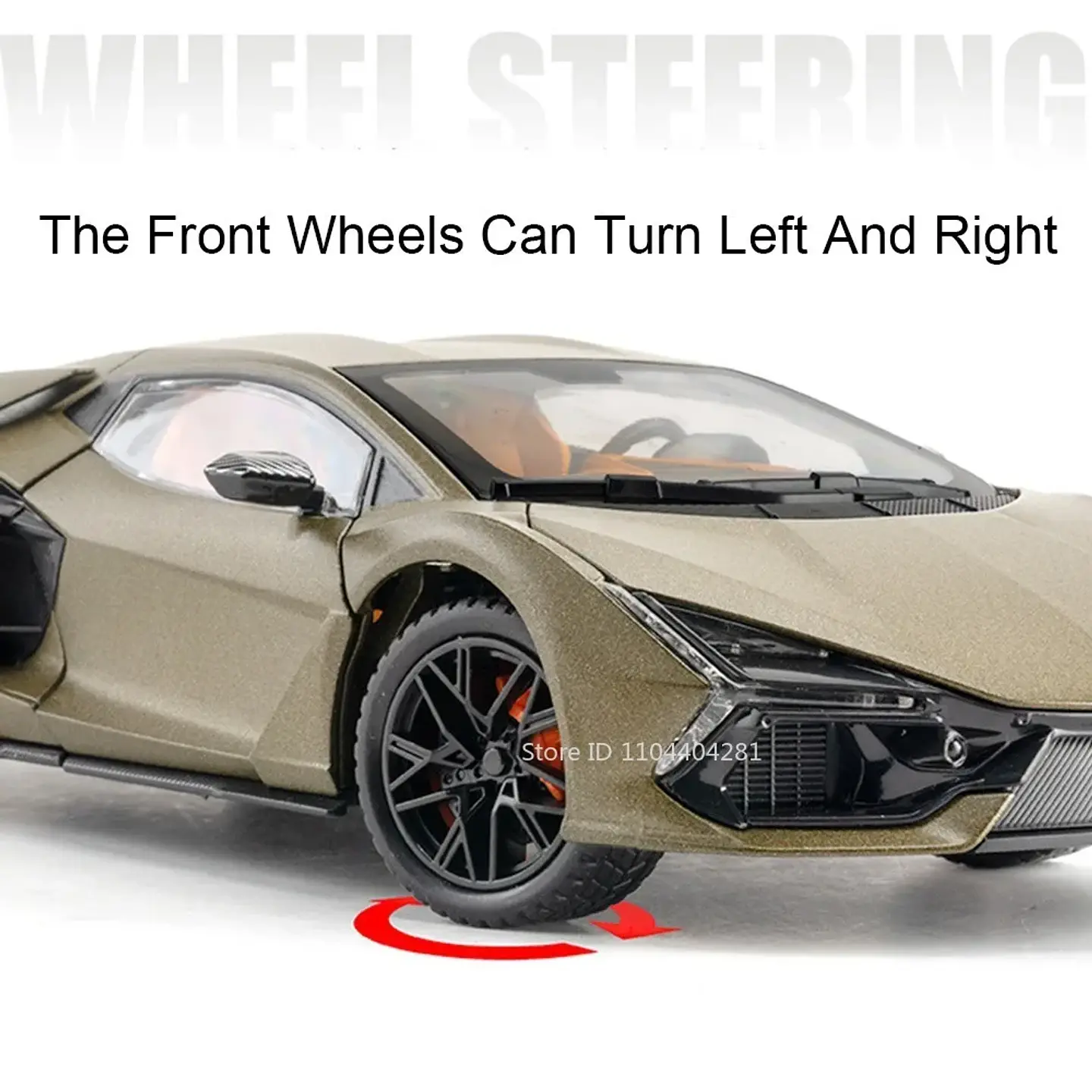 1:24 Diecast Exotic Supercar Model 17