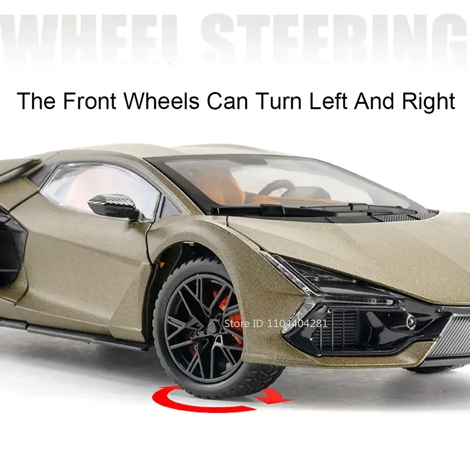 1:24 Diecast Exotic Supercar Model 17