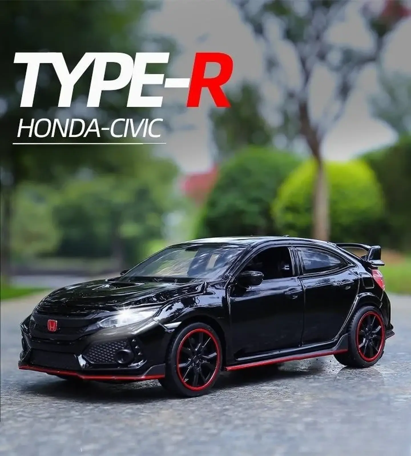 1:32 Diecast Rally Hatchback Model – Sound & Light 10