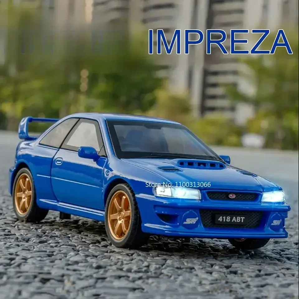 1:32 Diecast Rally Sports Car Model 14
