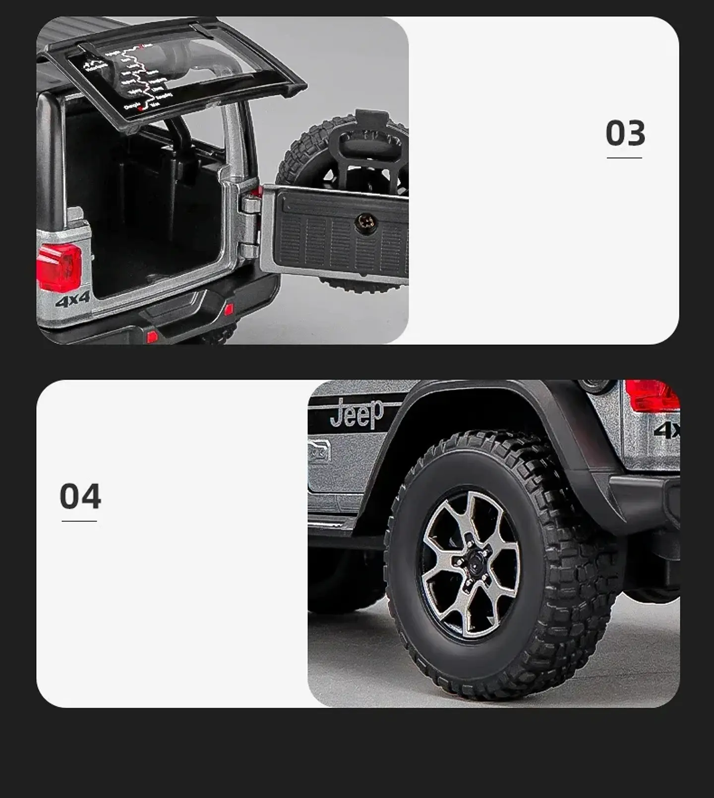 1:22 Diecast Off-Road SUV Model 15