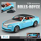 1:24 Diecast Convertible Luxury Car Model - thumbnail 22