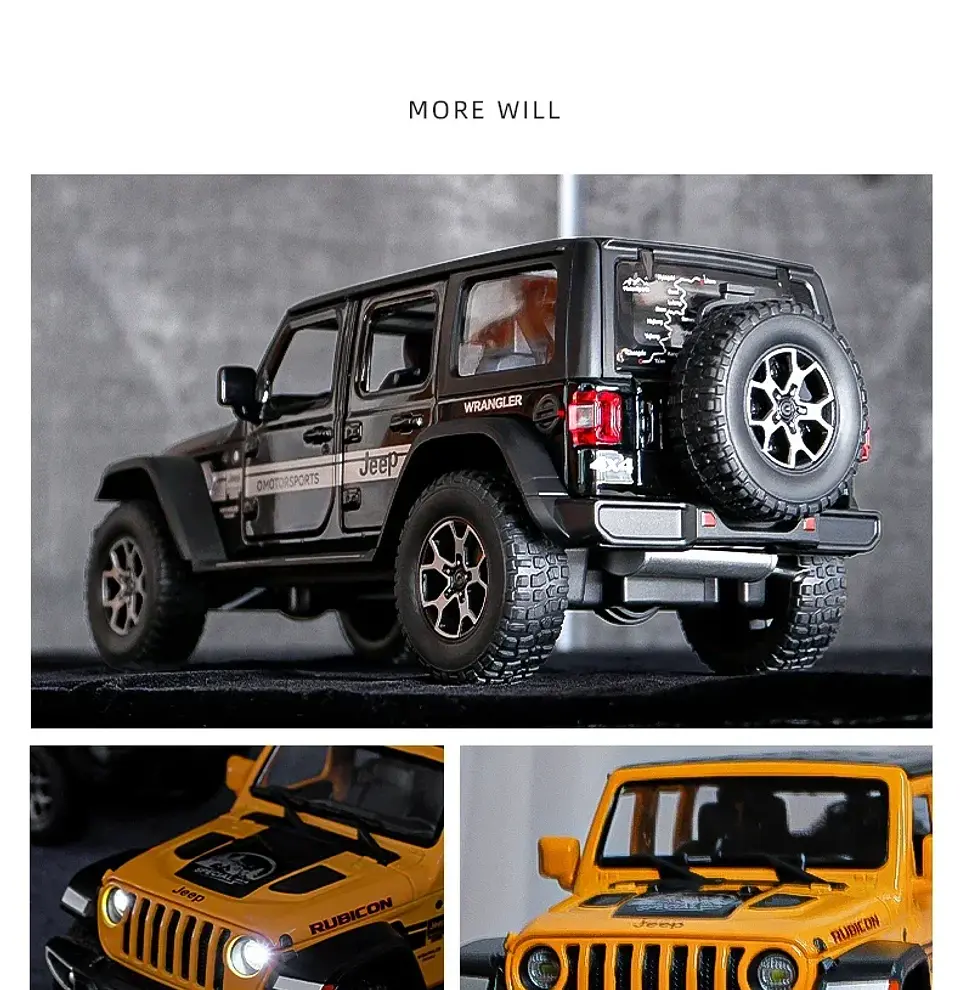 1:22 Diecast Off-Road SUV Model 17