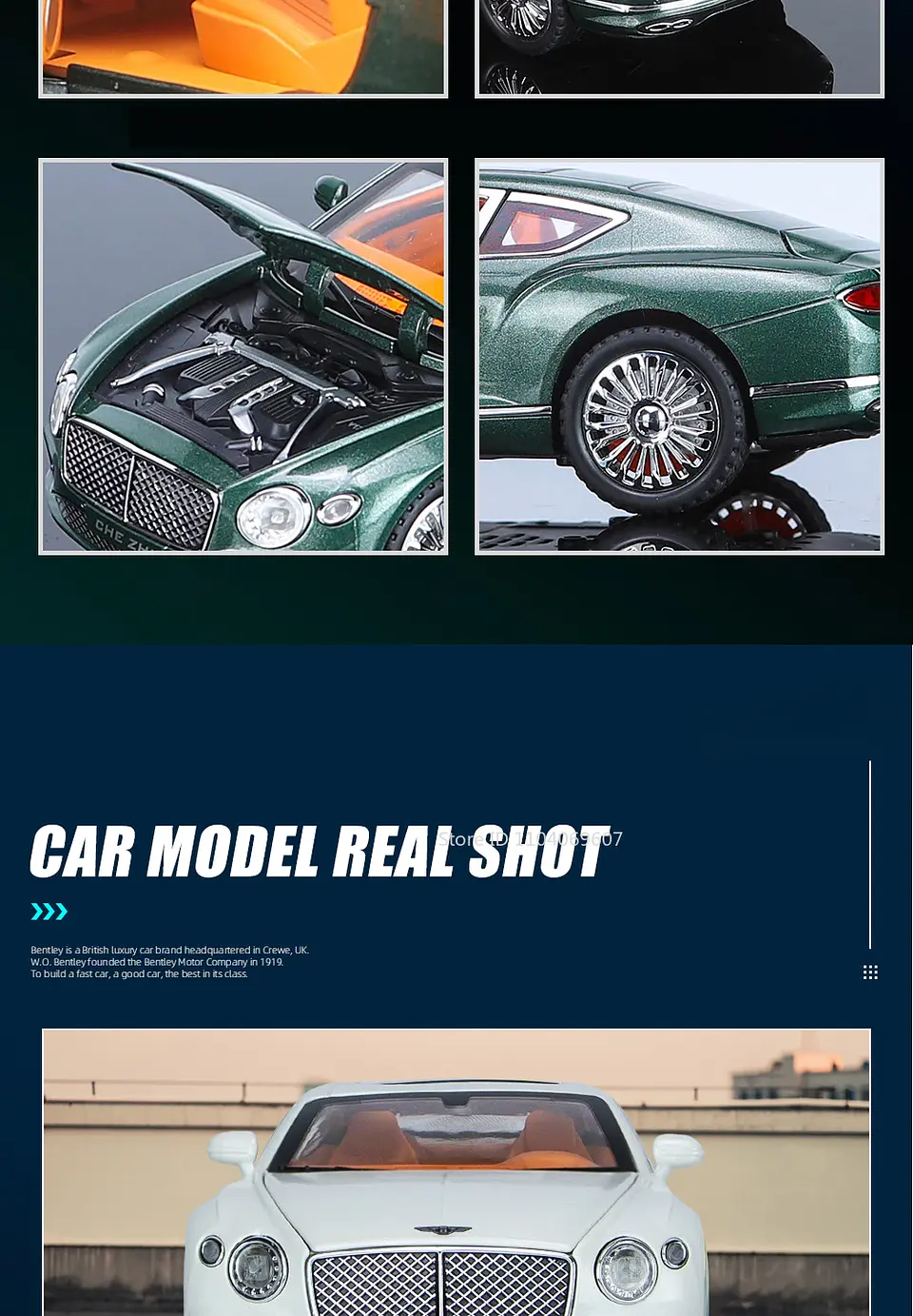 1:24 Diecast Luxury Coupe Model – Sound & Light 21