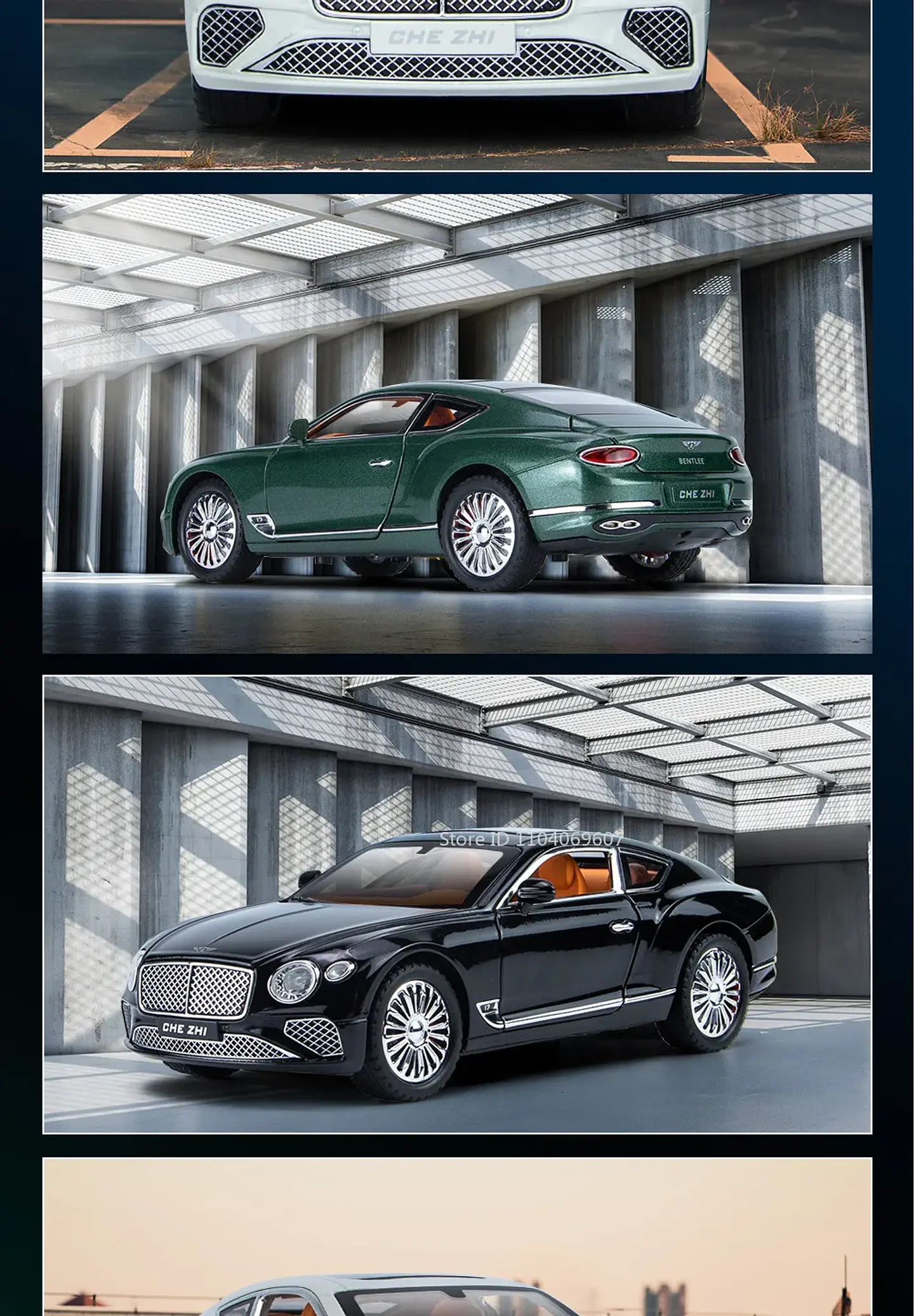 1:24 Diecast Luxury Coupe Model – Sound & Light 22