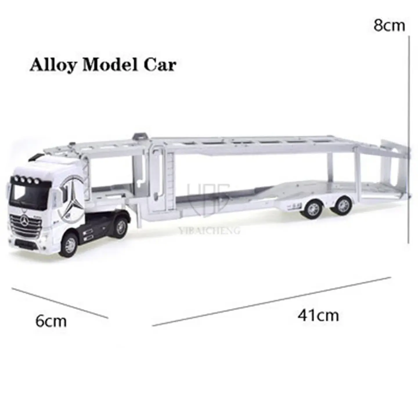 1:50 Diecast Container Truck Model – Sound & Light 30