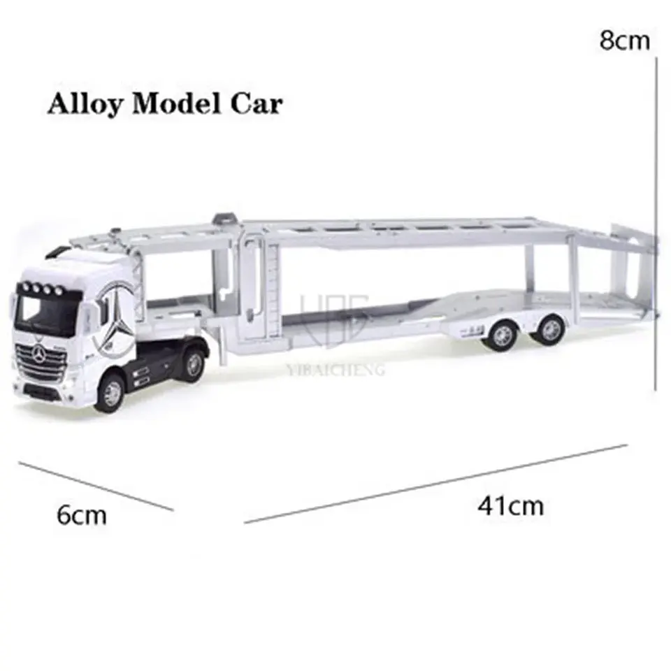 1:50 Diecast Container Truck Model – Sound & Light 30