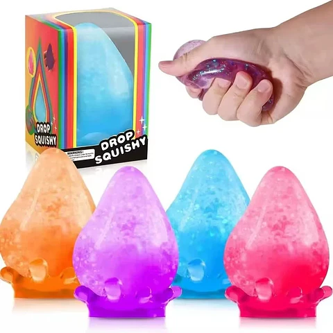 Water Droplet Blind Box Squeeze Toy – Slow Rebound