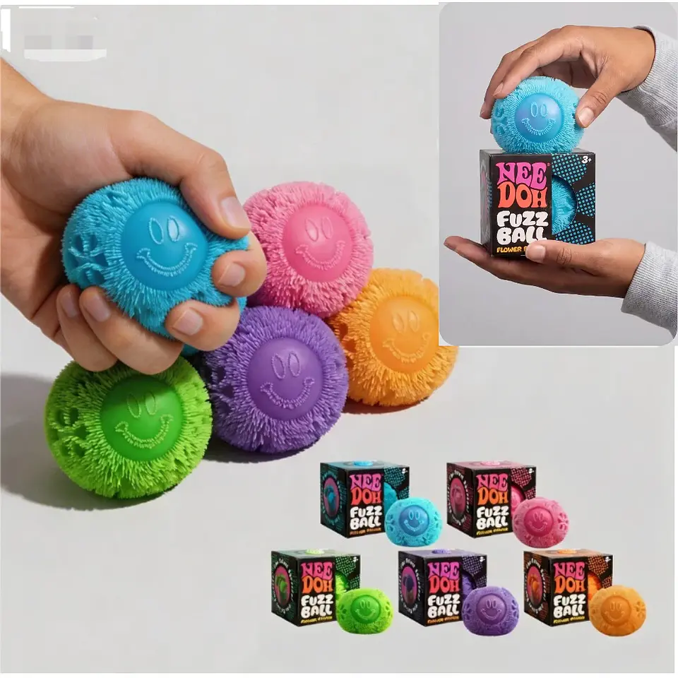 Fuzz Ball Desktop Stress Ball – Decompression Toy 1