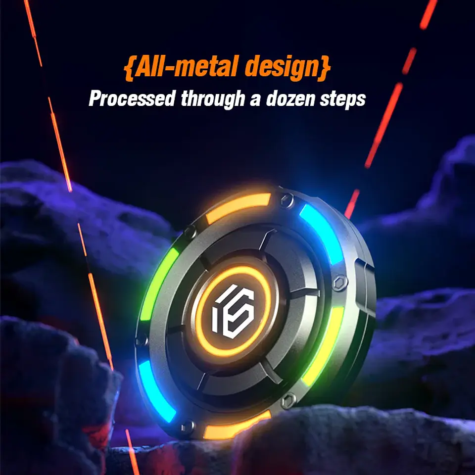 Metal Push-Slide Fidget Toy – Magnetic EDC 1