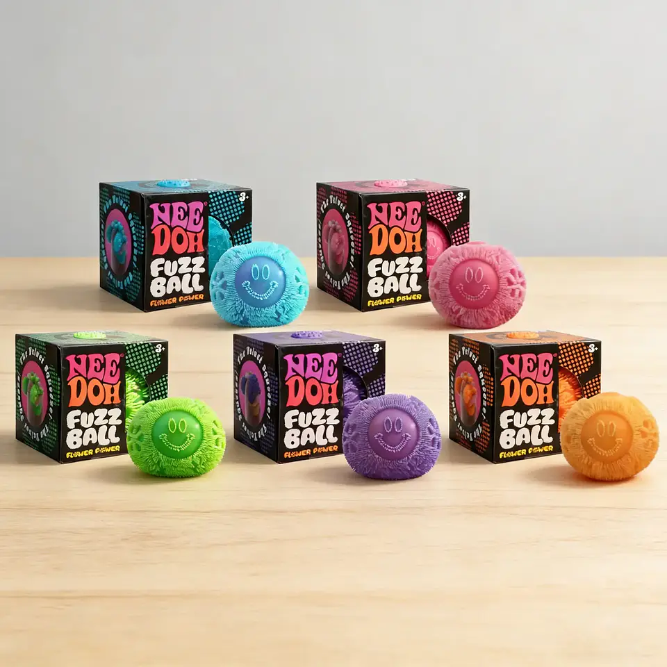 Fuzz Ball Desktop Stress Ball – Decompression Toy 3