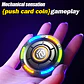 Metal Push-Slide Fidget Toy – Magnetic EDC - thumbnail 2