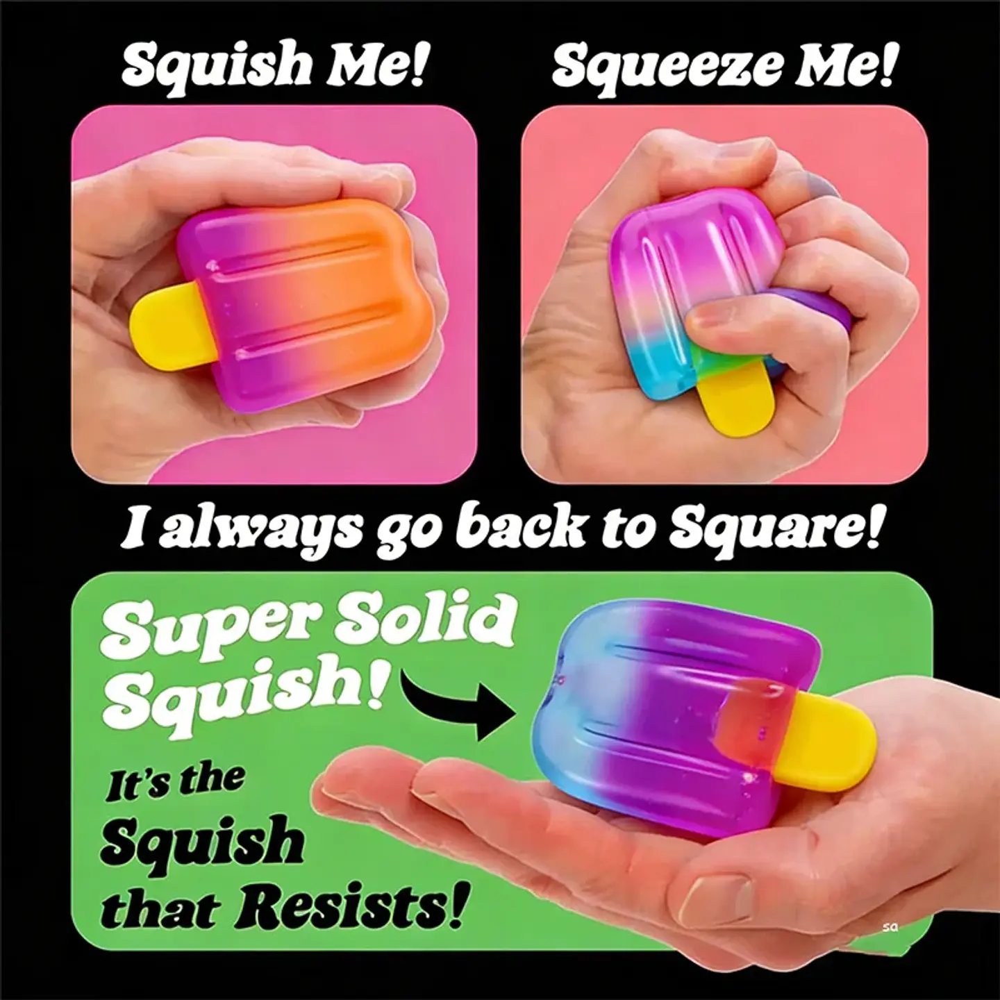Ice Cream Squishy Squeeze Toy – Sensory Fidget 3