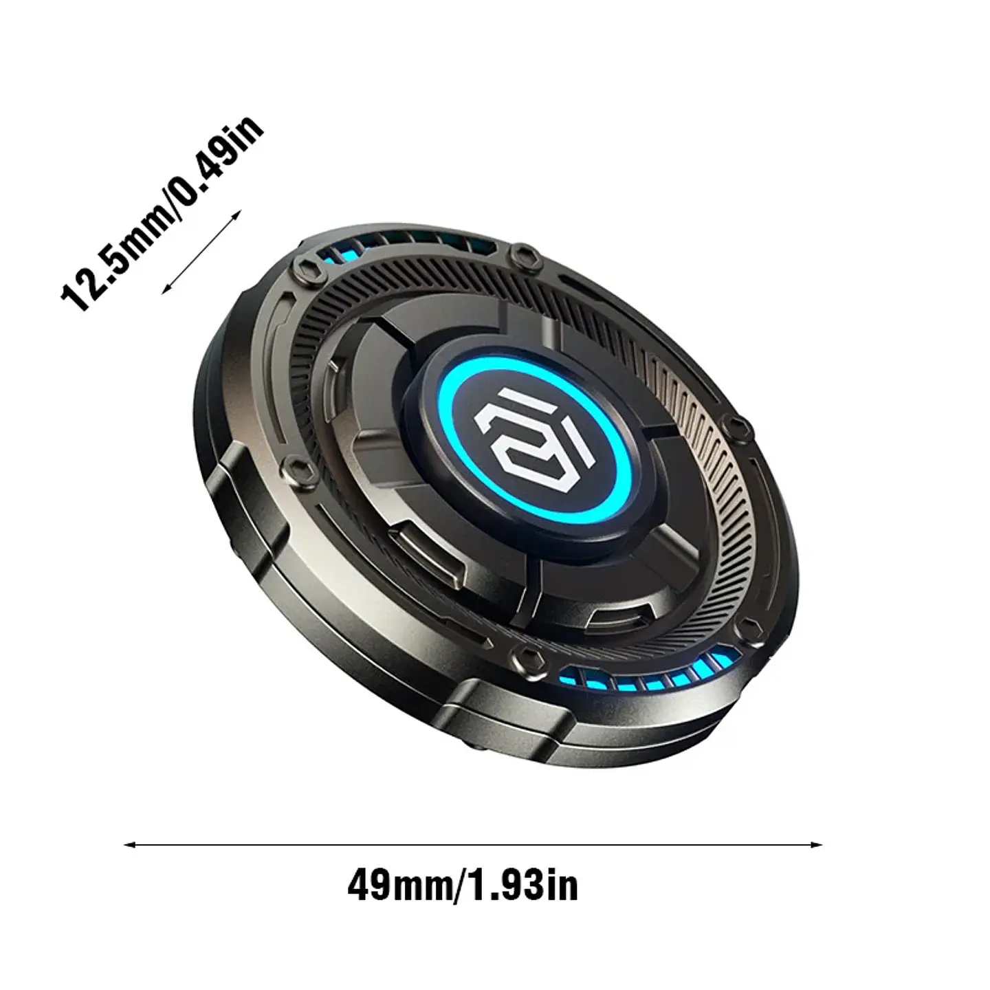 Metal Push-Slide Fidget Toy – Magnetic EDC 5