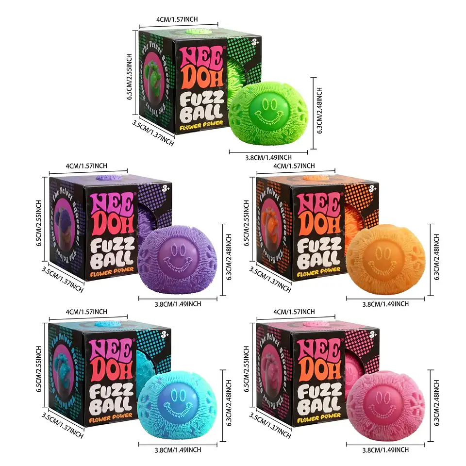 Fuzz Ball Desktop Stress Ball – Decompression Toy 15