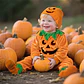 Pumpkin Cosplay Baby Costume – Halloween Jumpsuit - thumbnail 2