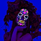 Fluorescent Face Tattoo Stickers – Halloween - thumbnail 3