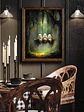 Retro Ghost Canvas Print – Halloween Wall Art - thumbnail 2