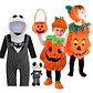 Pumpkin Baby Costume Set – Halloween Cosplay - thumbnail 1
