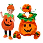 Pumpkin Baby Costume Set – Halloween Cosplay - thumbnail 3