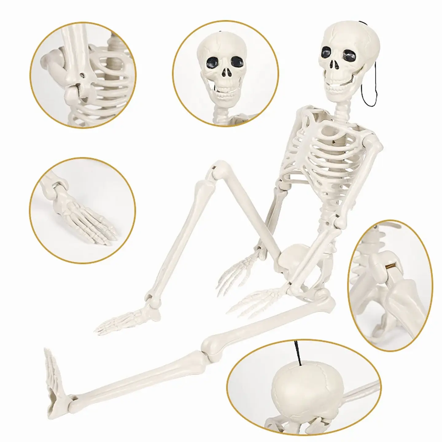 Movable Skeleton Decoration – Halloween Prop 2