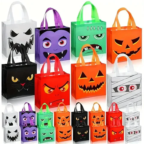 Pumpkin &amp; Ghost Candy Bags – Halloween Party Favors