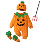 Pumpkin Cosplay Baby Costume – Halloween Jumpsuit - thumbnail 7