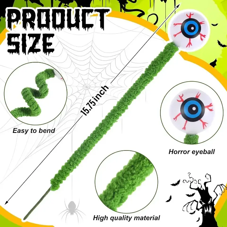 Halloween Eyeball Twisting Stick Decoration 6