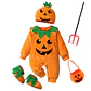 Pumpkin Cosplay Baby Costume – Halloween Jumpsuit - thumbnail 8