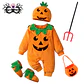 Pumpkin Cosplay Baby Costume – Halloween Jumpsuit - thumbnail 9