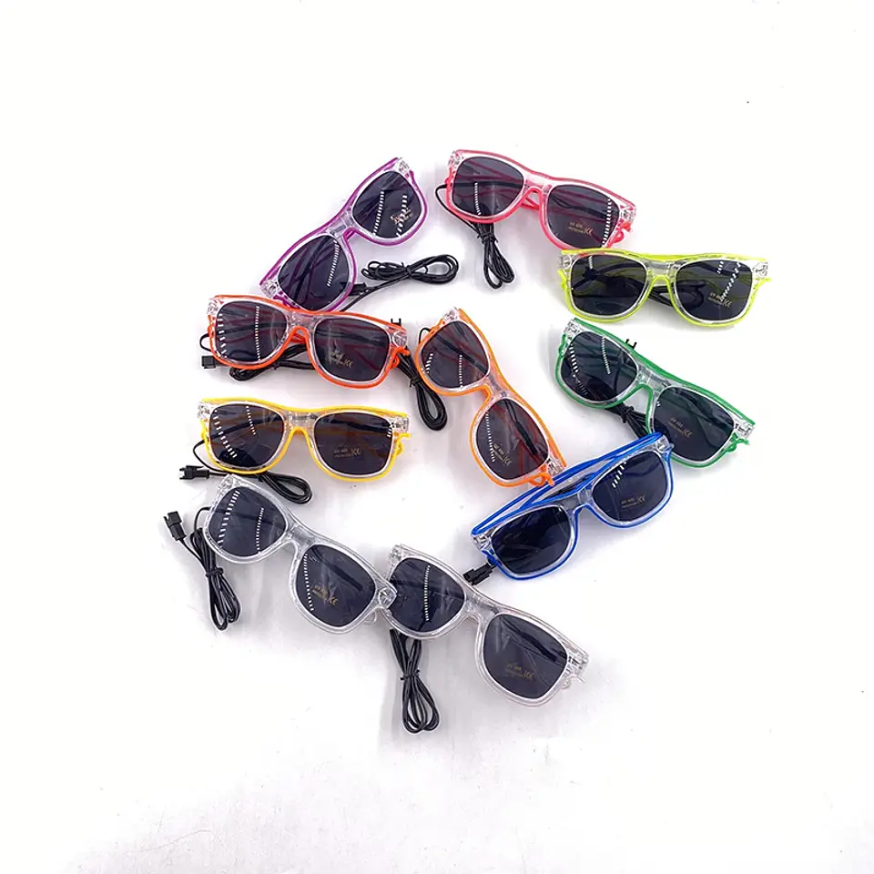LED Glow Glasses – EL Wire Party Accessory 2