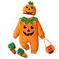Pumpkin Cosplay Baby Costume – Halloween Jumpsuit - thumbnail 10